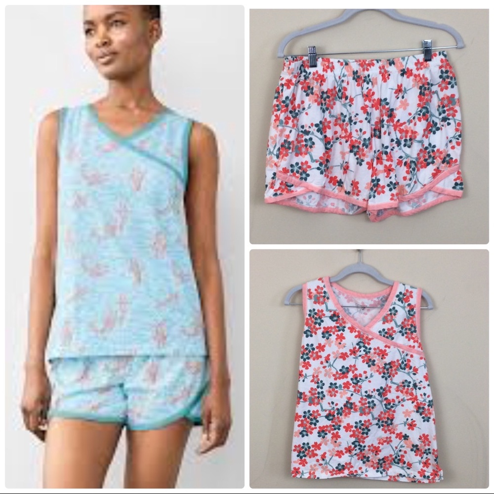 Garnet Hill Asian Wrap Organic cotton pajamas